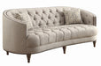Avonlea Sloped Arm Upholstered Sofa Trim Grey - Imperial Furniture (Las Vegas, NV) - Multi Location
