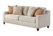 Christine Upholstered Cushion Back Sofa Beige - Imperial Furniture (Las Vegas, NV) - Multi Location