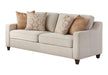 Christine Upholstered Cushion Back Sofa Beige - Imperial Furniture (Las Vegas, NV) - Multi Location