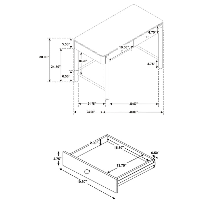 Arini Vanity Table - Imperial Furniture (Las Vegas, NV) - Multi Location