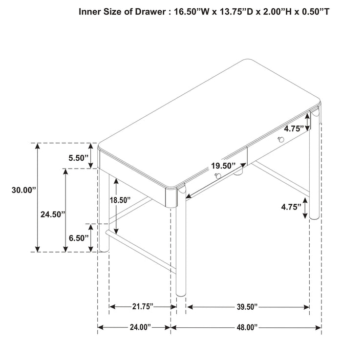 Arini Vanity Table - Imperial Furniture (Las Vegas, NV) - Multi Location