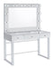 Umbridge 3-drawer Vanity with Lighting Chrome and White - Imperial Furniture (Las Vegas, NV) - Multi Location