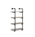 Elmcrest 24-inch Wall Shelf Black and Grey Driftwood - Imperial Furniture (Las Vegas, NV) - Multi Location