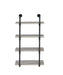 Elmcrest 24-inch Wall Shelf Black and Grey Driftwood - Imperial Furniture (Las Vegas, NV) - Multi Location