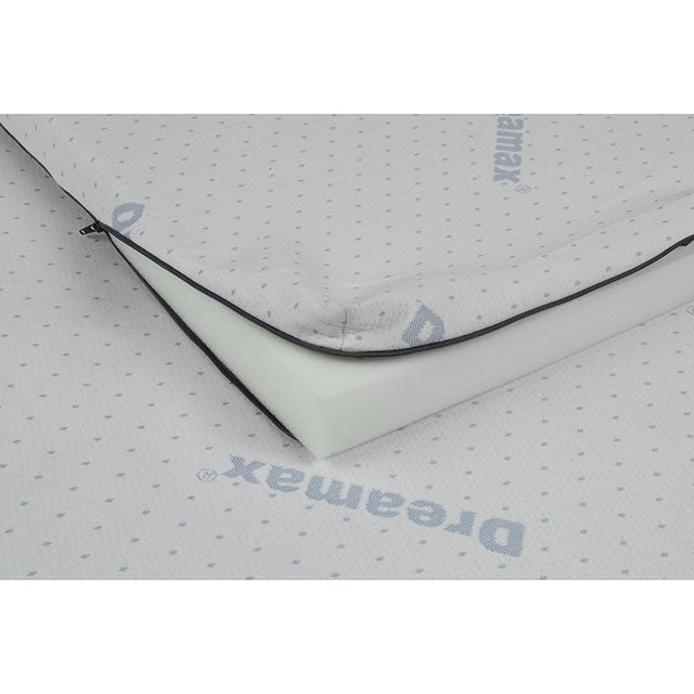 Ilene White Memory Foam Topper, Full - Imperial Furniture (Las Vegas, NV) - Multi Location