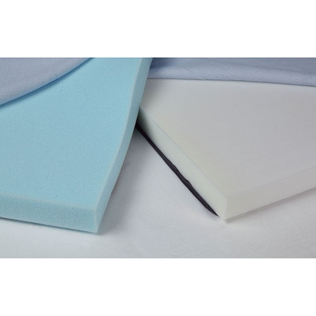 Ilene White Memory Foam Topper, Cal.King - Imperial Furniture (Las Vegas, NV) - Multi Location