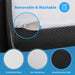 Hollyhock 3" Twin Tri-Fold Memory Foam Topper - Imperial Furniture (Las Vegas, NV) - Multi Location