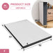 Hollyhock 4" Full Tri-Fold Memory Foam Topper - Imperial Furniture (Las Vegas, NV) - Multi Location