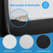 Hollyhock 4" Twin Tri-Fold Memory Foam Topper - Imperial Furniture (Las Vegas, NV) - Multi Location