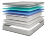 Salvia 12" Queen Hybrid Pocket Coil Mattress - Imperial Furniture (Las Vegas, NV) - Multi Location
