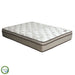 Lilium White/Brown 13" Euro Pillow Top, Queen - Imperial Furniture (Las Vegas, NV) - Multi Location