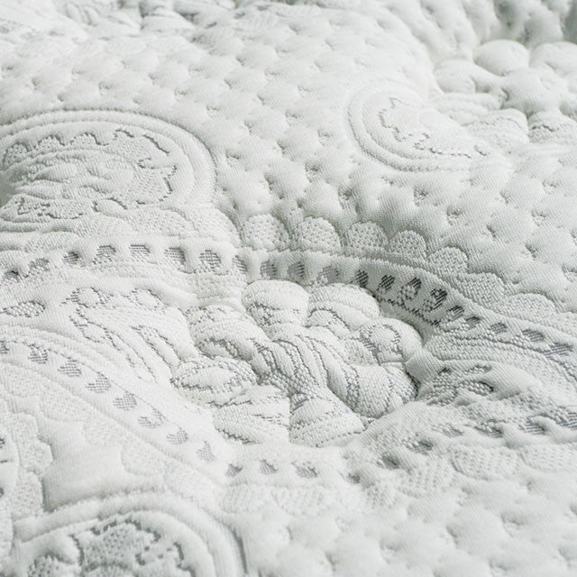 SIDDALEE White/Gray 16" Euro Pillow Top Mattress, Cal.King - Imperial Furniture (Las Vegas, NV) - Multi Location
