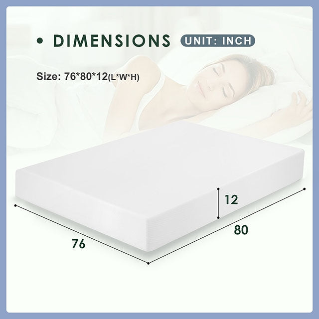 Artemisia 12" Memory Foam Mattress Full, Queen, Eastren King, & Cal.King - Imperial Furniture (Las Vegas, NV) - Multi Location