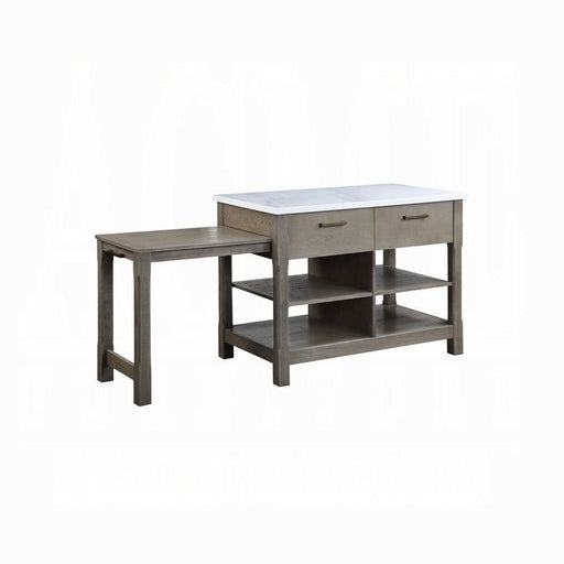 Feivel Kitchen Island With Pull Out Table - Imperial Furniture (Las Vegas, NV) - Multi Location