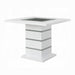 Elizaveta Counter Height Table With Pedestal Base - Imperial Furniture (Las Vegas, NV) - Multi Location