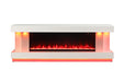 Peseux 71" TV Stand w/ Electric Fire Place - Imperial Furniture (Las Vegas, NV) - Multi Location
