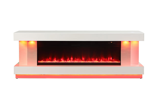 Peseux 71" TV Stand w/ Electric Fire Place - Imperial Furniture (Las Vegas, NV) - Multi Location