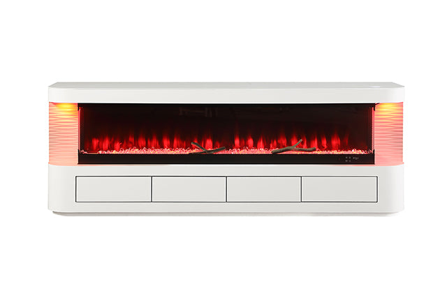 Luken 71" TV Stand w/ Electric Fire Place - Imperial Furniture (Las Vegas, NV) - Multi Location