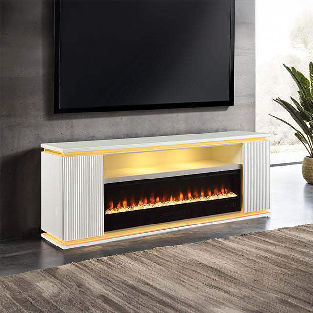 Medea 71" TV Stand w/ Electric Fire Place - Imperial Furniture (Las Vegas, NV) - Multi Location