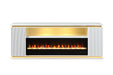 Medea 71" TV Stand w/ Electric Fire Place - Imperial Furniture (Las Vegas, NV) - Multi Location