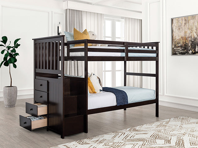 Ontario Twin/Twin Bunk Bed - Imperial Furniture (Las Vegas, NV) - Multi Location