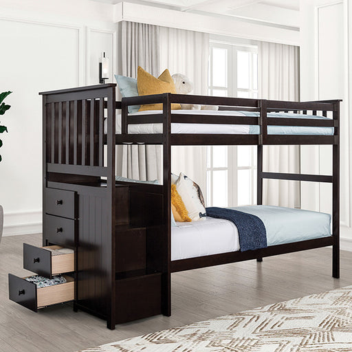 Ontario Twin/Twin Bunk Bed - Imperial Furniture (Las Vegas, NV) - Multi Location
