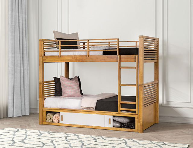 Richland Twin/Twin Bunk Bed - Imperial Furniture (Las Vegas, NV) - Multi Location