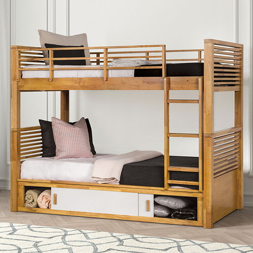 Richland Twin/Twin Bunk Bed - Imperial Furniture (Las Vegas, NV) - Multi Location