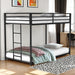 Rothwell Metal Bunk Bed Twin/ Full - Imperial Furniture (Las Vegas, NV) - Multi Location