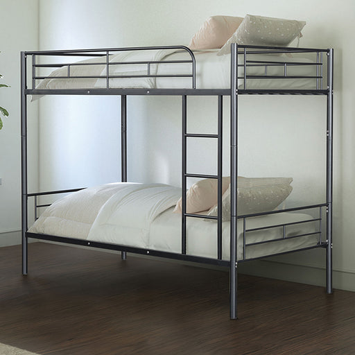 Plutus Twin/Twin Metal Bunkbed - Imperial Furniture (Las Vegas, NV) - Multi Location