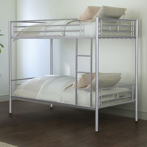 Plutus Twin/Twin Metal Bunkbed - Imperial Furniture (Las Vegas, NV) - Multi Location