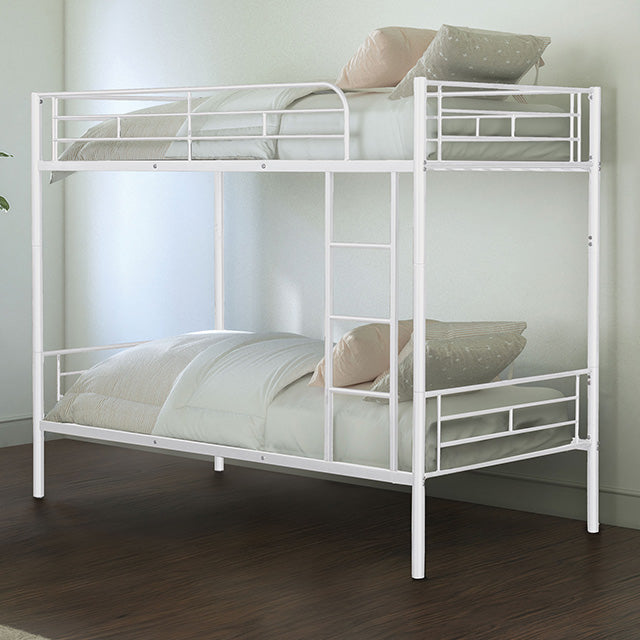 Plutus Twin/Twin Metal Bunkbed - Imperial Furniture (Las Vegas, NV) - Multi Location