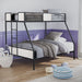Molton Twin/Full Metal Bunkbed - Imperial Furniture (Las Vegas, NV) - Multi Location