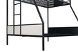 Molton Twin/Full Metal Bunkbed - Imperial Furniture (Las Vegas, NV) - Multi Location