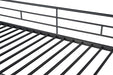 Myles Twin Loft Bed White, Silver & Black - Imperial Furniture (Las Vegas, NV) - Multi Location