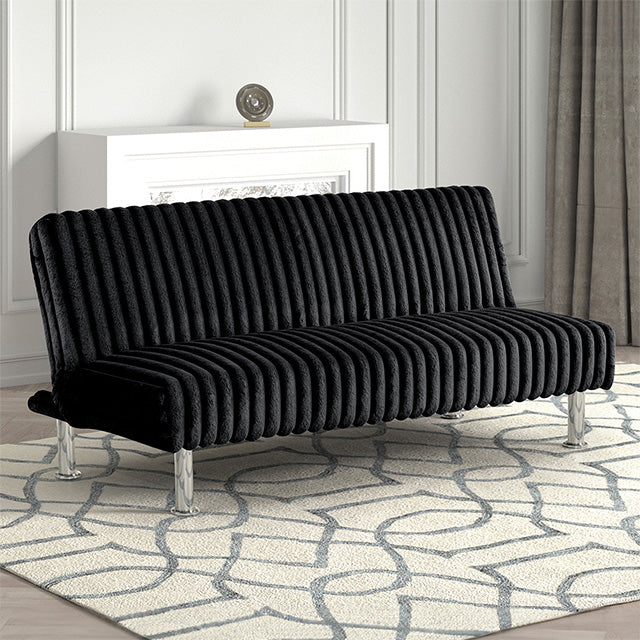 Hinwil Futon Sofa Bed Pink, Beige Grey, & Black - Imperial Furniture (Las Vegas, NV) - Multi Location