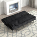 Hinwil Futon Sofa Bed Pink, Beige Grey, & Black - Imperial Furniture (Las Vegas, NV) - Multi Location