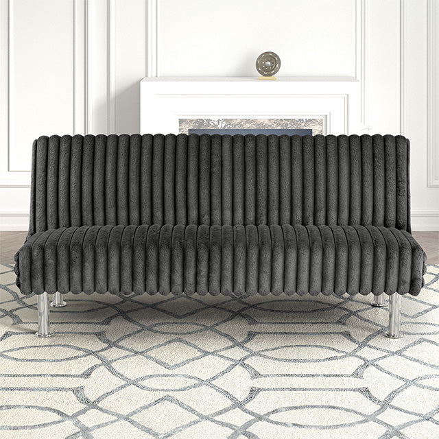 Hinwil Futon Sofa Bed Pink, Beige Grey, & Black - Imperial Furniture (Las Vegas, NV) - Multi Location