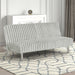 Hinwil Futon Sofa Bed Pink, Beige Grey, & Black - Imperial Furniture (Las Vegas, NV) - Multi Location