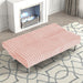 Hinwil Futon Sofa Bed Pink, Beige Grey, & Black - Imperial Furniture (Las Vegas, NV) - Multi Location