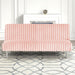 Hinwil Futon Sofa Bed Pink, Beige Grey, & Black - Imperial Furniture (Las Vegas, NV) - Multi Location