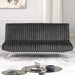 Villeneuve Futon Sofa Bed Black, Pink, & Grey - Imperial Furniture (Las Vegas, NV) - Multi Location