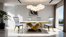 Palazzo Gold Chair (2/CTN) - Imperial Furniture (Las Vegas, NV) - Multi Location