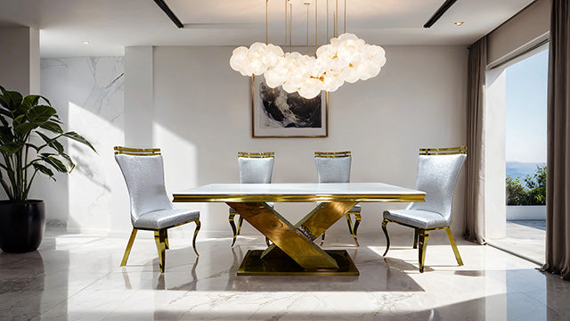 Palazzo Gold Chair (2/CTN) - Imperial Furniture (Las Vegas, NV) - Multi Location