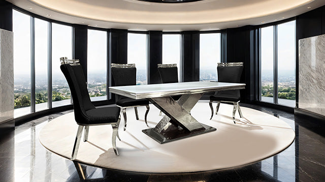 Palazzo Silver Chair (2/CTN) - Imperial Furniture (Las Vegas, NV) - Multi Location