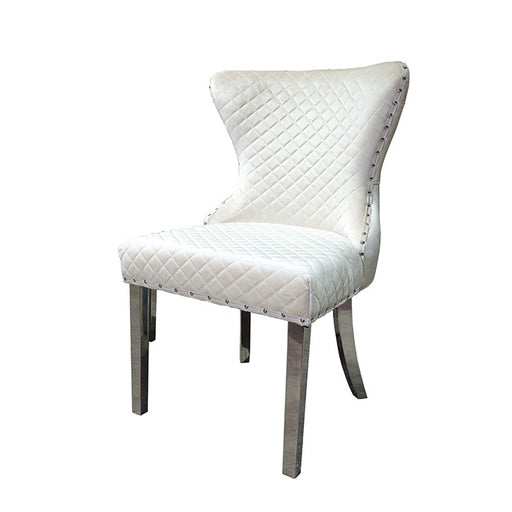Portanova Silver Chair (2/CTN) - Imperial Furniture (Las Vegas, NV) - Multi Location