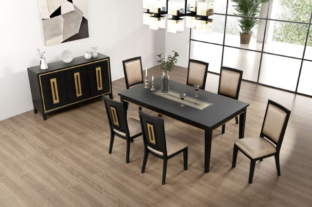 Kenyada 7 Pc Dining Table Set - Imperial Furniture (Las Vegas, NV) - Multi Location
