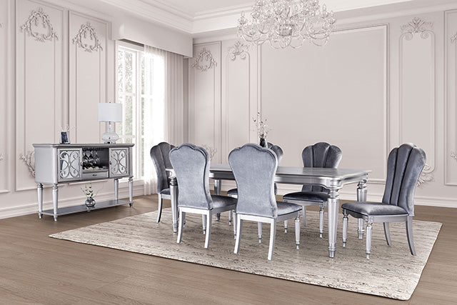Melodi Parc 7 Pc Dining Table Set - Imperial Furniture (Las Vegas, NV) - Multi Location