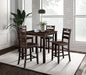Lubbock 5 Pc. Counter Ht. Table Set - Imperial Furniture (Las Vegas, NV) - Multi Location
