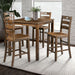 Lubbock 5 Pc. Counter Ht. Table Set - Imperial Furniture (Las Vegas, NV) - Multi Location